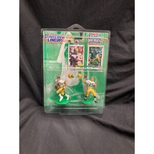 1997 NFL Starting Lineup Classic Doubles Brett Favre & Bart Starr GB Packers
